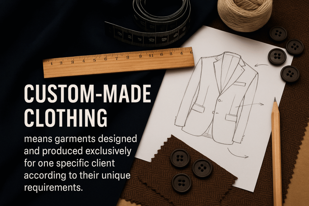 alt meaning of custom made clothing