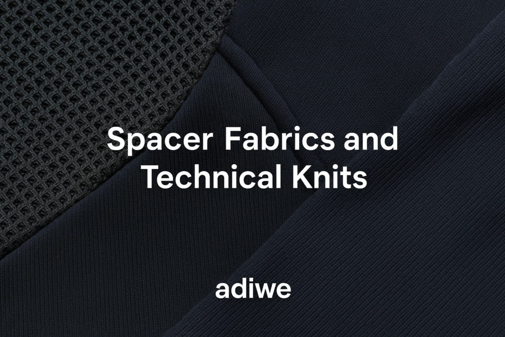 alt text: Streetwear hoodie made with a structured spacer fabric