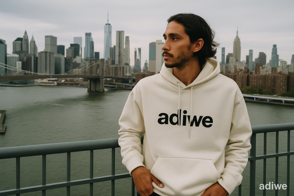 alt text: diverse streetwear styles on a New York City street