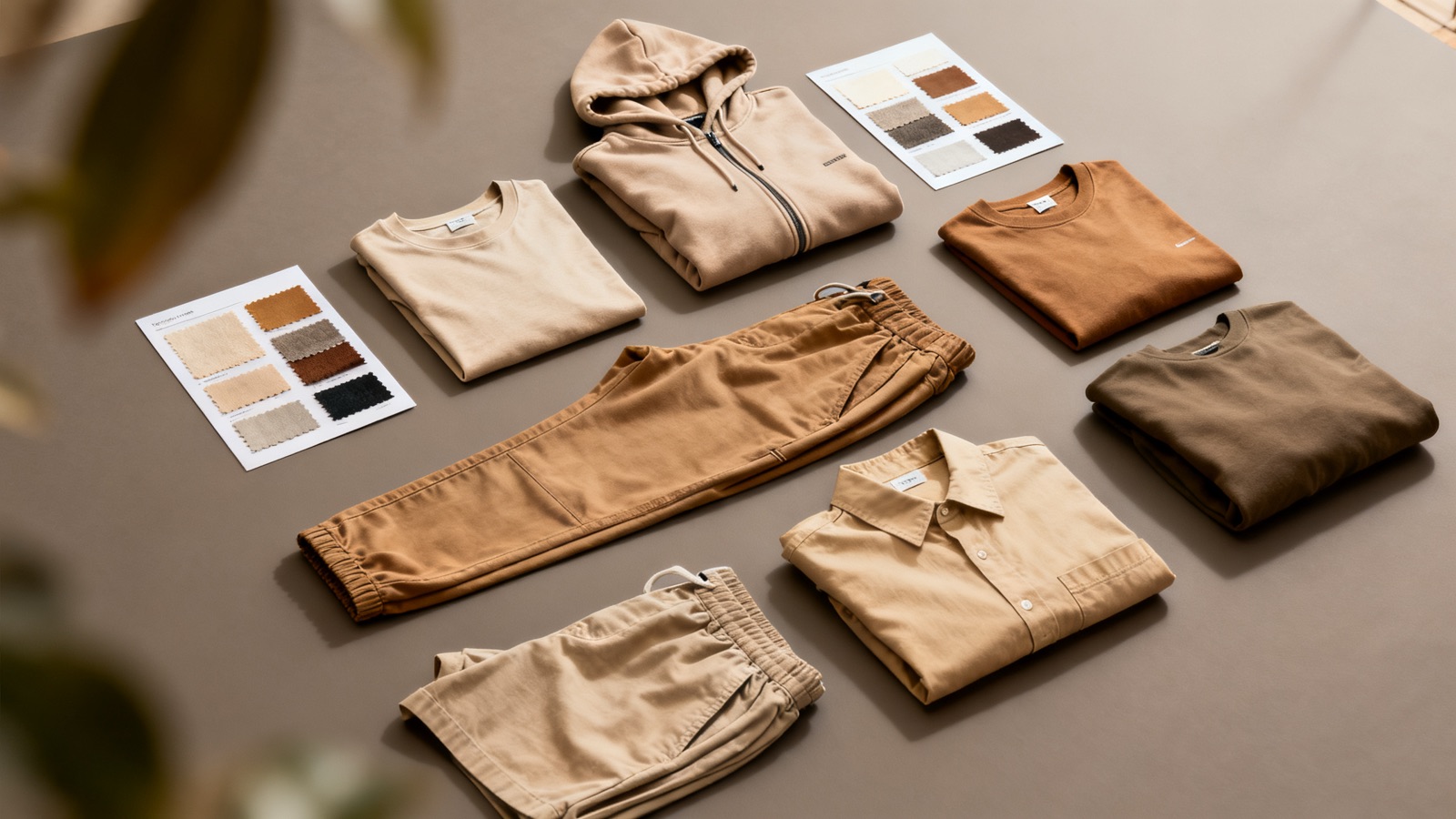 Custom streetwear collection: hoodie, tee, jacket, pants, shorts and shirt by Adiwe